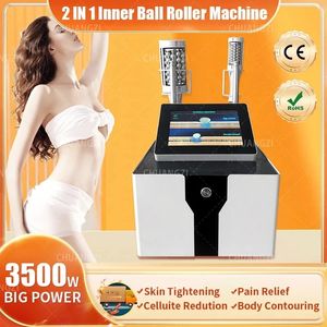 Lose fat Build Muscle EMS Machine Body Shape Sculpting Roller Rotates 360 Degree Body Slimming Machine With RF