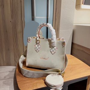 Louls Vutt Designer bag onthego Tote Bag bolsos de lujo bolsos de mujer de alta calidad y bolso Original Factory Leather bandolera