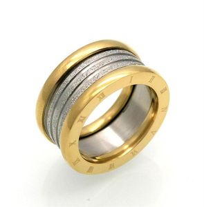 LOVE RING INOXDUX ACTIQUE DESIGNEMENTS DESSIGNEMENTS BIELOIRES FEMMES MEN Men Silver Gold Ring Classic Couple Simple Couptures de Noël N4755664