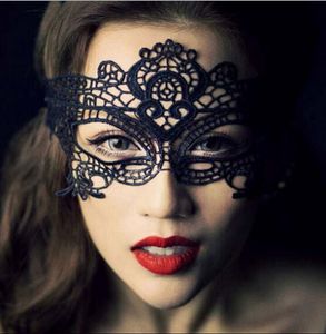 Belle dentelle masque Halloween mascarade fête vénitienne demi visage masque Lily femme dame Sexy masque cosplay fantaisie mariage noël Dico HT401