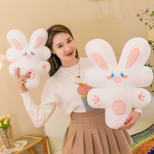 Belle peluche jouets argent lapin poupée fille poupée cadeau Couple lapin enfants jouet cadeau en gros