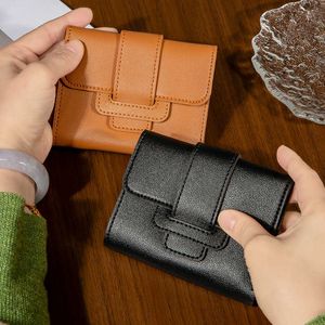 Lovely Pu wallets Monedero para mujer Compact Student Zero Purse 230310