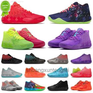 Low Lamelo Ball Chaussures Low Mb01 Basketball Sneaker Rick et Morty Galaxy Buzz City Black Blast Queen Citys Rock Ridge Rouge Mb.01 Sport Mb 01