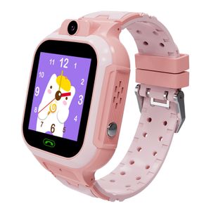 LT37 4G Kids Smart Phone Llama Mira el chat de video LBS GPS Wifi SOS Monitor Camera IP67 IMPRESIÓN CHAT DE VOZ DE NIÑO Baby Smartwatch