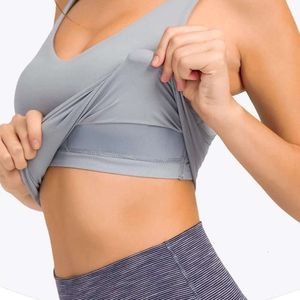 Lu Align Lemon Outfit Camisoles Yoga Tanks NWT Soutien-gorge de sport dos nu pour femmes Livraison gratuite sans cadre Bralette pour vêtements de sport pour femmes Sous-vêtements de sport Entraînement à