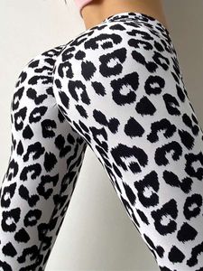 LU Align Soft Pant Align Women Leopard Workout Leggings Collons Gym Fitness Pantalon Leggin High Waited Gym Sports Fitness Temps Fitness Femme Lemon Dame