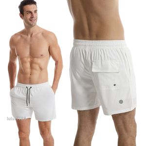 Lu Designer Français Shorts pour hommes Shorts de luxe pour hommes Sports Tendance d'été Pure Marque respirante Pantalons de plage en plein air Taille s / M / L / XL / XXL / XXXL Couleur Noir Gris Vert Rose Orange