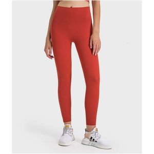 Lu Lu Pant Align High Pants Outdoor Jogging Gym Taille Leggings Fitness Sport Collants Côtelés Vêtements Pour Femmes Offre Livraison Gratuite Yoga Lemon LL woman