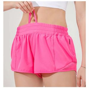 Lu Lu Yoga Hotty Hot femmes Shorts taille basse 2.5 