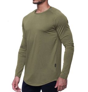 Lu Hommes Yoga Outfit Sport T-shirt à manches longues Mens Sport Style Entraînement serré Vêtements de fitness Élastique Vêtements à séchage rapide Haute qualité 120