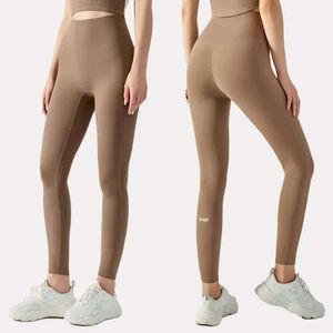 Lu Pant Align Align Lu Lemon avec Alos Yoga Femmes douces et confortables Nylon double face 15 couleurs Lifting des hanches Running Fiess Sports Leggings