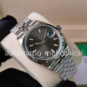 Mens Watches Luminous 36mm Datejust Jubilee Strap blanc Bleu Watch Automatic Mechanical Cal.3235 Movement argent Bracelet Sapphire EWF Ref.126234 Wristwatch