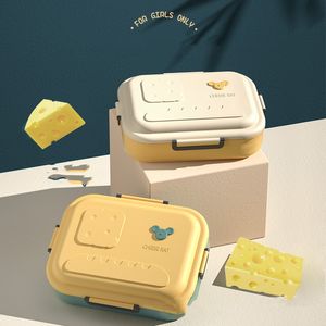 Boîte à déjeuner pour étudiant adulte employé de bureau conteneur Bento 304 boîtes thermiques en métal en acier inoxydable de qualité supérieure