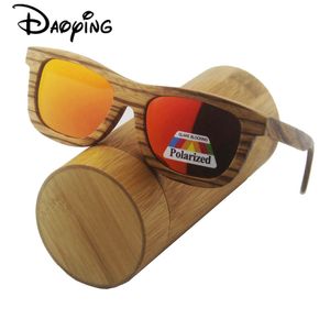 Luxary-nouvelles lunettes de soleil en bois pour hommes et femmes en bambou CE UV400 kangbo