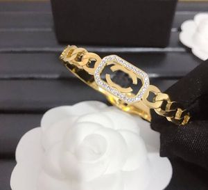 Luxuey Designer 18 carats bracelets en bracelets en argent en argent en or 18k