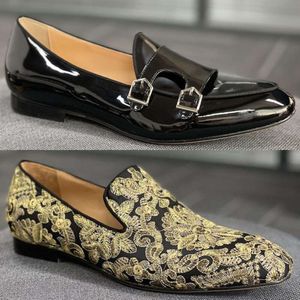 Chaussures formelles de styliste pour hommes, chaussures de luxe pour fête de mariage, de haute qualité, plus grande 48 No498