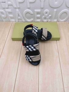 luxury baby Slipper fashion summer sandals for boys girl Sizes 26-35 child designer shoes kid toddler sandal Including brand shoe box