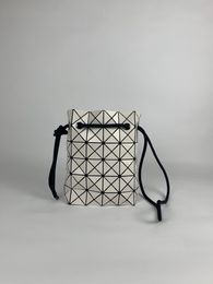 Bao Bao de luxe plié géométrique Plaid essorer sac seau Issey Designer rhombique Plaid sac à bandoulière Miyake mode femmes sac à bandoulière décontracté