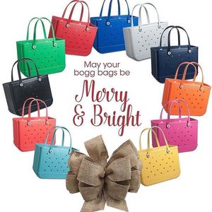 Luxury Bogg Large Shopper The Tote Bag PVC Plástico Lady Vacaciones al aire libre Diseñador Bolso Bolsos de playa Mujeres para hombre Embrague Crossbody Hombro Fin de semana Gimnasio Bolsas de cesta