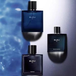 Perfume de diseñador de marca de lujo, 100ml, Bleu De perfume, spray Natural, olor bueno, largo plazo, Blue Man, Colonia, spray Express Boat