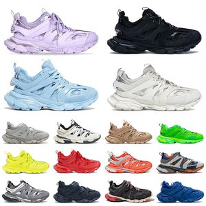 Marque de luxe Designer Track 3 3.0 balencaigaes Hommes Femmes belenciaga Triple Blanc Noir Rose belanciaga piste coureurs Tennis Chaussures grand-père ancien papa Baskets