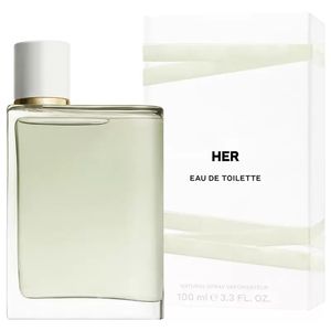 Parfum de marque de luxe pour femmes Parfum 100 ml pour elle Eau de toilette Odeur longue durée Floral Flower Blossom Parfum de fruits EDT Lady Girl Spray Fast Ship