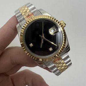 Marca de lujo, moda para mujeres, pareja de hombres, reloj de 36 mm de acero inoxidable, mecánico automático u1top, cristal de zafiro luminiscente, regalo de Navidad