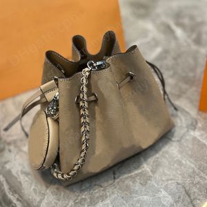 Bolso de cubo de lujo bolso de mano de moda crossbody bolsos de diseñador carteras bolso de mamá estilo vagabundo Cinturón de punto doble Monedero de monedas de hombro bolso de mujer