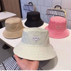 Chapeau de seau de luxe designer Baseball Prad Cap hommes et femmes design de mode casquette de baseball lettre jacquard unisexe robe de pêche bonnets