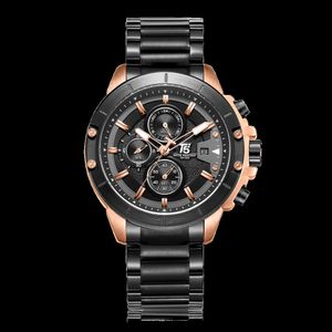 Reloj de lujo para hombre de estilo empresarial, relojes de cuarzo resistentes al agua, reloj de pulsera de acero, nuevos productos de moda en Europa y América