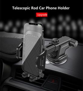 Porte-téléphonie de voiture de luxe pour iPhone 11 Pro Plus Windshield Car Mount Phone Stand Carters pour Samsung S20 Note 103109007