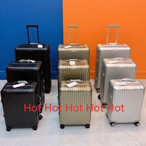 10A Diseñador Mutura de moda Caparero Caja de equipaje de embarque Aleación de magnesio de aluminio 30 26 21 pulgadas Gran capacidad Viajes y equipaje de ocio
