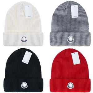 Diseñador de lujo Beanie Hat Bonnón Sombreros Camisa de punto de punto Bordado Temperamento Versátiles Versátiles de parejas sin tapa Cabeza de diseño de letras calientes Tapa de fábrica de fábrica