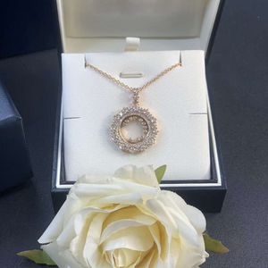 Designer de luxe Chopard Jewelry Chopares Collier Rague V Gold plaqué 18k Gol