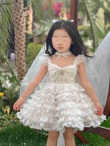 Designer de luxe pour enfants vêtements filles robes de jupe bébé taille 90-150 cm
