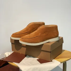 Diseñador de lujo LP Zapatos de vestir Mocasines Botines Hombres Mujeres Zapatos planos casuales Zapatos de fiesta de bodas al aire libre