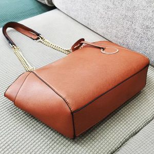 grand sac fourre-tout à bandoulière sac de travail pour ordinateur portable pour femmes portefeuilles de shopping en cuir PU sur chaîne sacs à main marché fourre-tout noir téléphone sac marron luxe designer femmes sacs