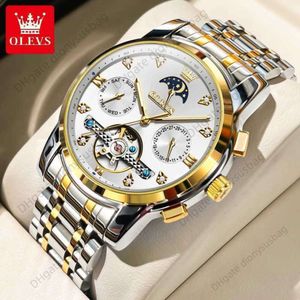 Luxury Designer Watches Brand Watch Fully Automatic Mechanical Business Casual Hollowed Out Men's Trend