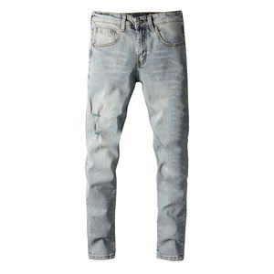 Diseñadores de lujo Jeans para hombre Hip Hop desgastado Denim Hombres Moda Streetwear ropa de hombre 20ss Europa y América bicicleta motocicleta rock revival pantalones