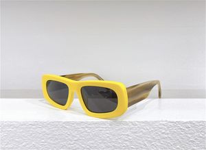 Gafas de sol de marca de lujo para mujeres y hombres, gafas de sol para damas, diseño de ojo de gato, marco amarillo uv400, diseñadores populares, gafas en forma de mariposa, vienen con estuche original