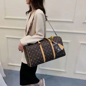 mode de luxe hommes femmes sac de voyage sac de sport marque designer pu bagages en cuir sacs à main grande capacité sac de sport 414123
