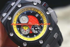 Moda de lujo Offshore Michael Black Leather Pulsera Hombre Hombre Reloj Wristwatch Nueva llegada