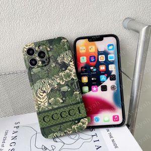 Fundas de lujo para teléfonos móviles, funda con diseño de bosque para iPhone 15, 14, 13pro, 14pro, 13 Pro Max, 12, 12pro, 11, funda suave con estampado de tigre Animal suave