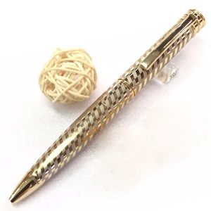 Stylo cadeau de luxe clip sournois stylos à bille célèbres en acier inoxydable Fasion marque bureau fournitures d'écriture Collection