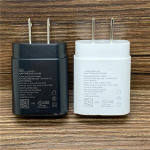 OEM USB-C Adaptador de carga súper rápida 25W PD Cargador Adaptador de corriente EE. UU. Enchufe de la UE para Note10 S20 10 S10 21 Cargadores rápidos para teléfonos inteligentes Android