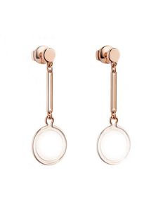 Boucles d'oreilles de luxe en or plaqué or 18 carats, pendentif, bijoux pour femmes, cadeaux de fête de mariage, vente en gros