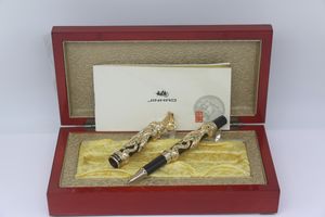 JINHAO – stylo à bille en métal style serpent, couleur or, de luxe, papeterie scolaire et de bureau, meilleur cadeau