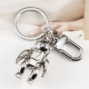 Lanières de luxe mode porte-clés Designer marque porte-clés couleur unie Robot porte-clés hommes voiture porte-clés mode femme sac pendentif