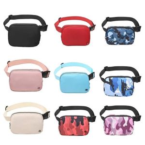 Paquete de lujo Lfanny en todas partes cinturón 1u1u Bolsa Bolsas de diseñador Bolsa de yoga en el pecho Bumbag Nylon para mujer para hombre al aire libre Fleece Hombro Crossbody Bolsas de cintura con logotipo de marca