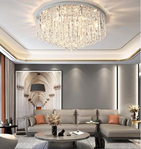 Lustre de salon de luxe pour plafonniers lampe en cristal moderne décoration de la maison cristal lustre chambre luminaire en or